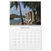 Antigua Barbuda Calendar Kalender (Feb 2027)