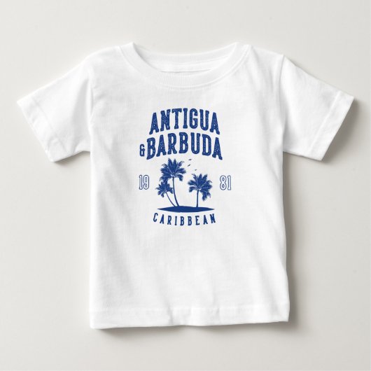 Antigua & Barbuda Caribische Palmboom (Voorkant)
