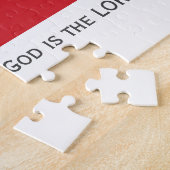 ANTIGUA BARBUDA | Gezegende natie | ANTIGUAN FLAG Legpuzzel (Zijkant)