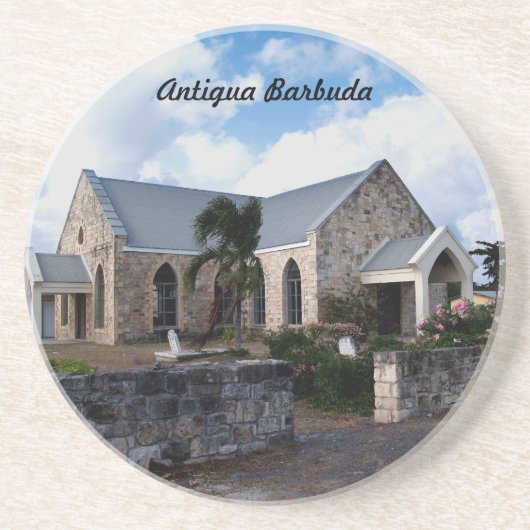 Antigua Barbuda Series—Church Onderzetter (Voorkant)