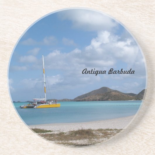 Antigua Barbuda Series—Jolly Beach Onderzetter (Voorkant)