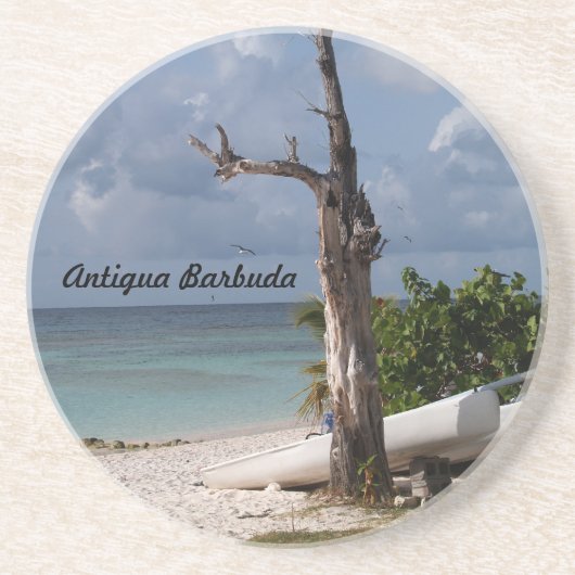 Antigua Barbuda Series—Long Bay Beach Onderzetter (Voorkant)