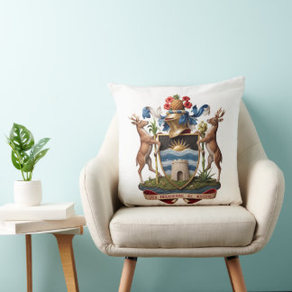 Antigua Barbuda wapen wapenschild symbool land emb Kussen