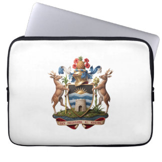 Antigua Barbuda wapen wapenschild symbool land emb Laptop Sleeve