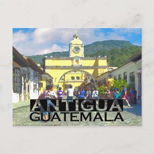 Antigua Briefkaart (Voorkant)