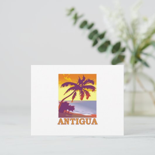 Antigua Briefkaart (Staand voorkant)