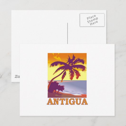 Antigua Briefkaart (Voorkant / Achterkant)