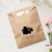 Antigua bruiloft gunst trakteren zakken, kaart ges bedankzakje (Gezegeld)