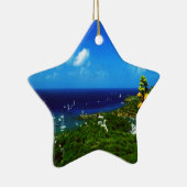 Antigua Caribbean Keramisch Ornament (Rechts)