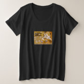 Antigua Casa Franch Art Nouveau Poster Grote Maat T-shirt (Design voorkant)