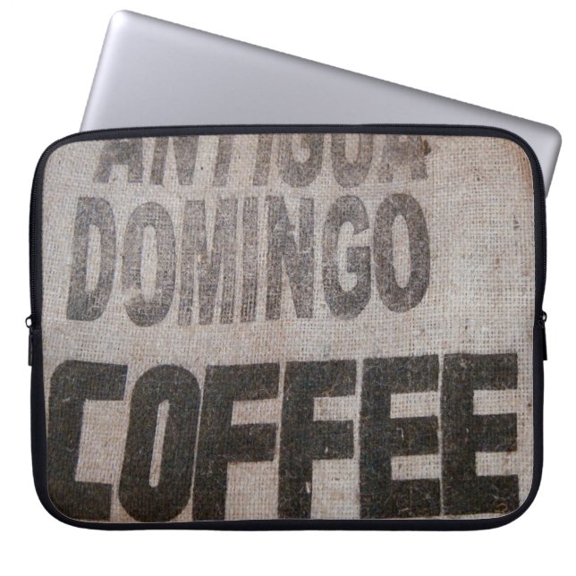 Antigua Coffee-laptophoes Laptop Sleeve (Voorkant)