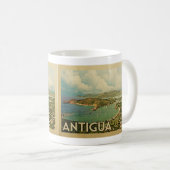 Antigua Coffee Mok Vintage Travel (Voorkant rechts)