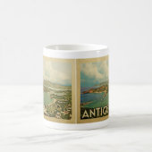 Antigua Coffee Mok Vintage Travel (Center)