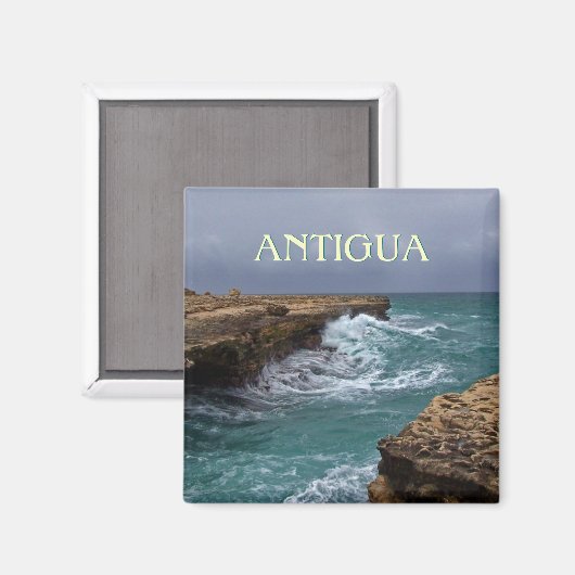 Antigua Devil's Bridge Souvenir Fotomagneet Magneet (Voorkant / Achterkant)