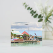 Antigua, eiland in het Caribisch gebied Briefkaart (Staand voorkant)