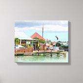 Antigua, eiland in het Caribisch gebied Canvas Afdruk (Voorkant)