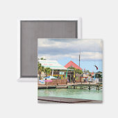 Antigua, eiland in het Caribisch gebied Magneet (Voorkant / Achterkant)