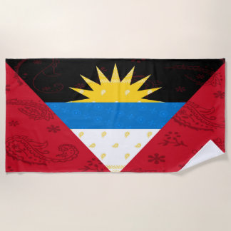Antigua en Barbuda Beach Towel Strandlaken