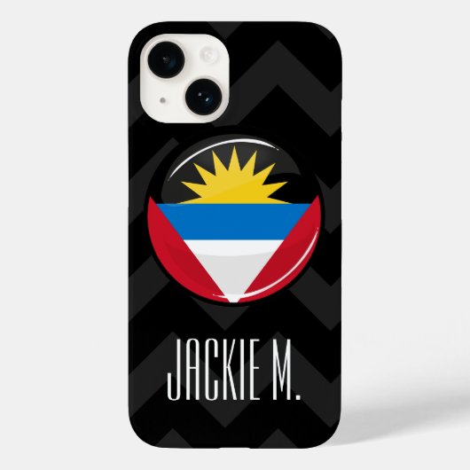 Antigua en Barbuda Case-Mate iPhone Case (Achterkant)