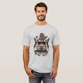 Antigua en Barbuda Coat of Arms T-shirt (Voorkant volledig)