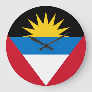Antigua en Barbuda Flag Grote Klok