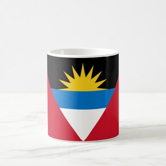 Antigua en Barbuda Flag Koffiemok (Center)