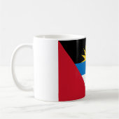 Antigua en Barbuda Flag Koffiemok (Links)