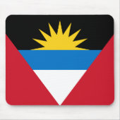 Antigua en Barbuda Flag Muismat (Voorkant)