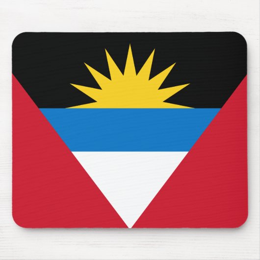 Antigua en Barbuda Flag Muismat (Voorkant)