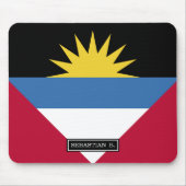 Antigua en Barbuda Flag Muismat (Voorkant)