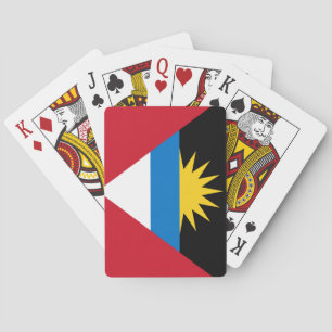 Antigua en Barbuda Flag Pokerkaarten