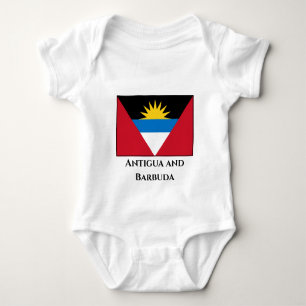 Antigua en Barbuda Flag Romper
