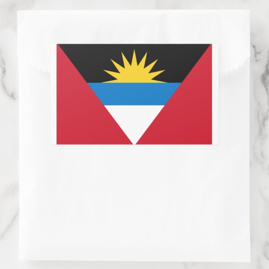 Antigua en Barbuda Flag Sticker (Tas)