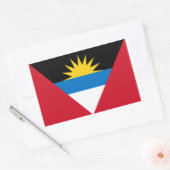 Antigua en Barbuda Flag Sticker (Envelop)