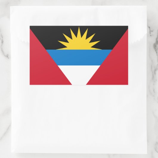 Antigua en Barbuda Flag Sticker (Tas)