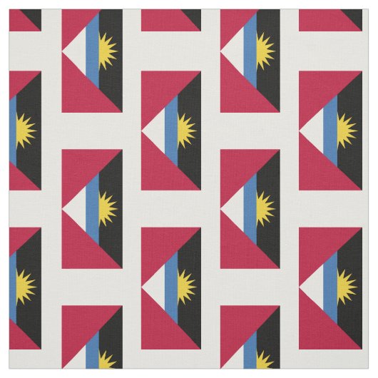 Antigua en Barbuda Flag Stof (Swatch)