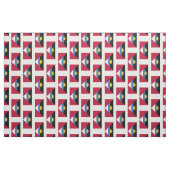 Antigua en Barbuda Flag Stof (Fat Quarter)