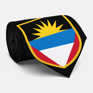 Antigua en Barbuda Flag Stropdas