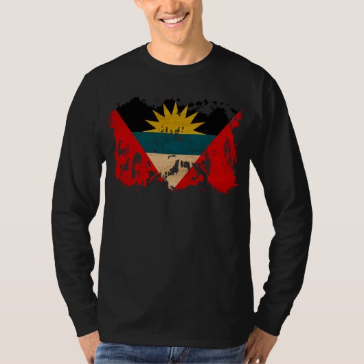 Antigua en Barbuda Flag T-shirt (Voorkant)