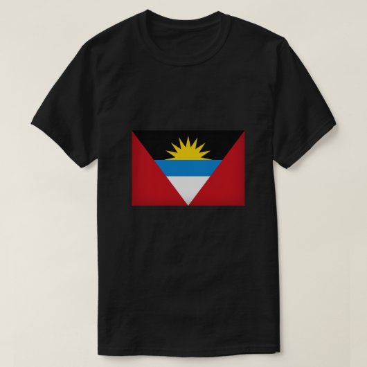 Antigua en Barbuda Flag T-shirt (Design voorkant)