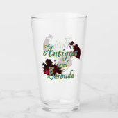 Antigua en Barbuda Glas (Voorkant)