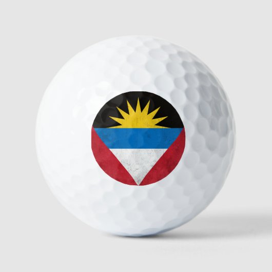 Antigua en Barbuda Golfballen (Voorkant)