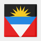 Antigua en Barbuda Magneet (Voorkant)