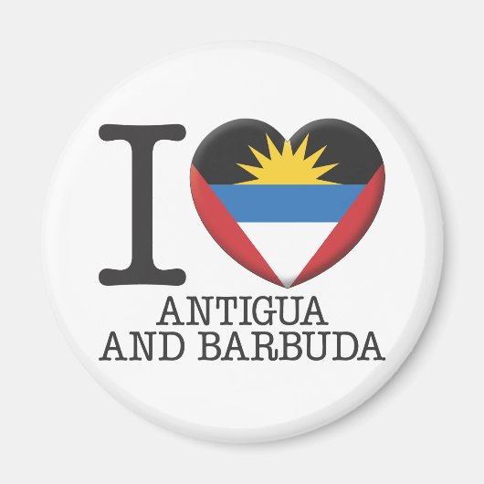 Antigua en Barbuda Magneet (Voorkant)