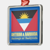 Antigua en Barbuda Metalen Ornament (Links)