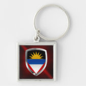 Antigua en Barbuda Mettalic Emblem Sleutelhanger (Voorkant)