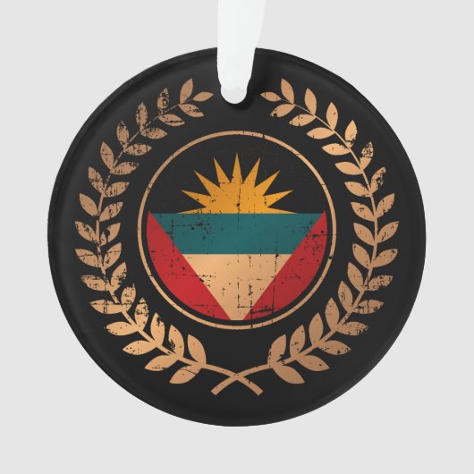 Antigua en Barbuda Ornament (voorkant)