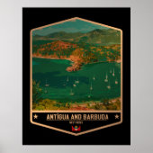 Antigua en Barbuda Poster (Voorkant)