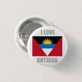 Antigua en Barbuda Ronde Button 3,2 Cm (Voorkant /achterkant)