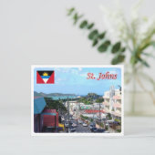 Antigua en Barbuda - Saint Johns - Briefkaart (Staand voorkant)